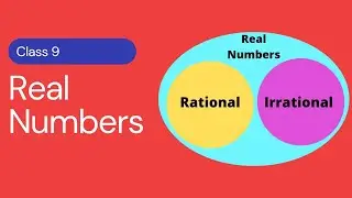 Real Numbers | Real Numbers - Introduction class 9 | Number System