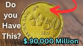50 Cent Coin Worth FORTUNE in Malaysia Bank?