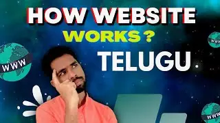 How website works explained in Telugu