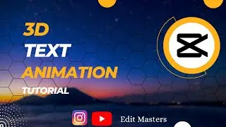 3D Zoom Text Effect in Capcut Video Editor