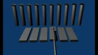 MIDI driver, test 3 - pipes and xylophone