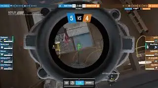Rainbow Six Siege - 07.04.2024 insane upside down quad kill