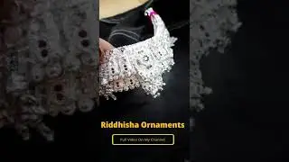 #ShortsYtShorts || New Collection Of #SilverAnklets #Payal Design ....
