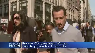 Anthony Weiner Gets 21 Months In Prison For Sexting Teen