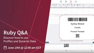 Trotec Ruby Software: Q&A | Discover Profiles and Dynamic Data | June 2026
