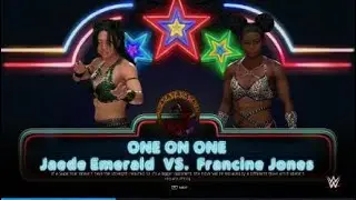 WWE 2K25 One on One - Jaede Emerald vs Francine Jones