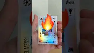 Месси вытащили! Открытие набора Match Attax 25/26