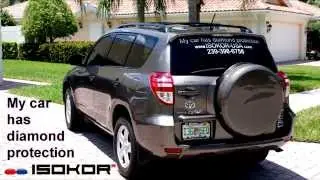 Effect of Isokor car diamond coating