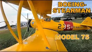 Boeing Stearman Model 75 biplane | Massey Maryland Aerodrome