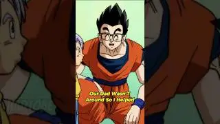 Gohan's Dad Wasn't Around When Goten Was Born!