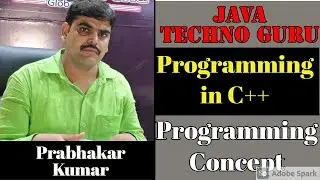 1# Programming in C++(Programming Concept) for Computer Science 11th, 12th, BCA, B.Sc. IT
