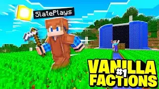 THE NEW VANILLA FACTIONS SERIES! | Minecraft Factions