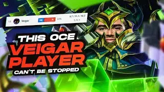 Everybody is TERRIFIED of this OCE Veigar player... 33% Win rate 1.76KDA | Midbeast