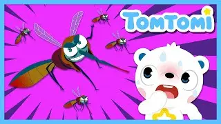 ¡Ay no, un mosquito! 🦟😱 | ¿Cómo atrapar al mosquito? | Canción de Insectos para Niños #TOMTOMI