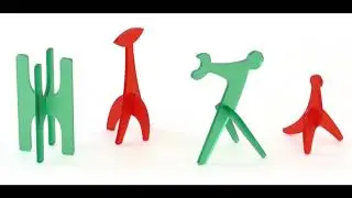 Isamu Noguchi Modern Art Chess Set - 1944 Design - Imagery of Chess- AncientChess.com
