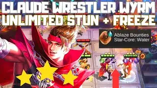 CLAUDE WRESTLER WYRMSLAYER ! UNLIMITED STUN + FREEZE ! LAWAN JADI PATUNG ! META MAGIC CHESS TERKUAT