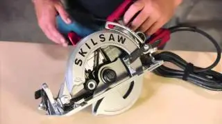 SKILSAW Worm Drive Circular Saw Tips - Remove Diamond Knock Out from Saw Blade