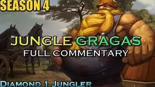 ✔ Challenger Jungle Gragas Ep. 3 | SEASON 4 | Full Commentary | League of Legends