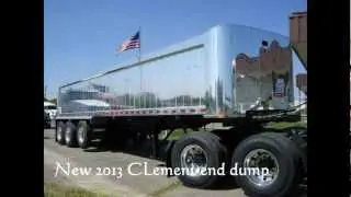 New 2013 Clement End Dump Trailer for sale.
