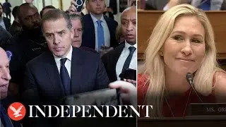 Hunter Biden walks out of Congress hearing over contempt claim