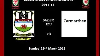 Risca Academy vs Carmarthen u12s 22.03.15