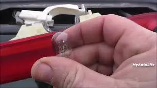 Замена лампочки верхнего стоп фонаря форд фьюжн | MyAutoLife