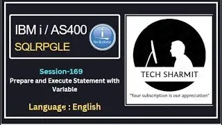 Dynamic Sql Query - Prepare and Execute Statement with Variable in IBMi DB2 | SQLRPGLE IBM