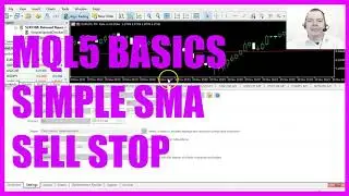 LEARN MQL5 TUTORIAL BASICS - 82 SIMPLE SMA SELL TRAILING STOP