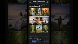 NEW INSTAGRAM TRENDING AI PROMPT 😍// TUTORIAL IN TAMIL #ai #aiart #imagegeneration #gemini #trending
