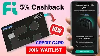 Fi Money Credit Card Launch 5% Benefits | fi money credit card apply | fi credit card waitlist join