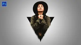 How To Create Triangle Pop Out Portrait Effect in Photoshop