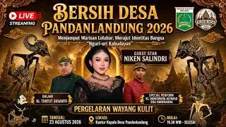 PAGELARAN WAYANG KULIT | KI TANTUT SUSANTO  & NIKEN SALINDRI - DESA PANDANLANDUNG Malang