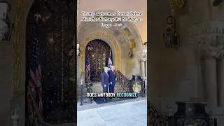 Trump welcomed Israel Prime Minister Netanyahu to Mar-a-Lago & cracked jokes #funnyvideo #news