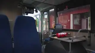 Sweden, Stockholm, bus 634 ride from Glyxn&auml;s to Larshamn