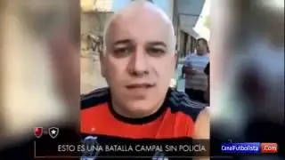 Fans Of Flamengo Vs Botafogo Face Off In A Battle With Pistols 2017