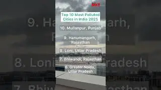 Top 10 Most Polluted Cities in India &ndash; 2025