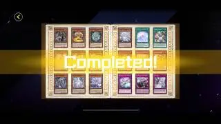 Yugioh Master Duel Labrynth Collector&rsquo;s Files 100% Complete All 18 Cards 1 Alt Art Gold Binder