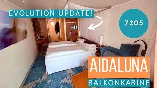 AIDAluna Evolution✨| Neue Balkonkabine 7205 auf Deck 7 – lohnt sich das Update?