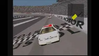 NASCAR 99 (PS1) Gameplay 8