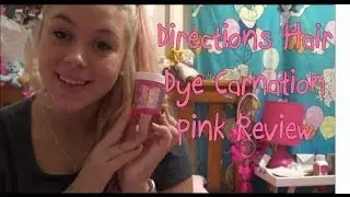 La Rich&eacute; directions pink carnation hair dye review