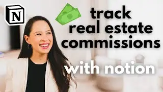 Track Real Estate Commissions & GCI Goals with Notion Transaction Manager (Notion Formulas included)