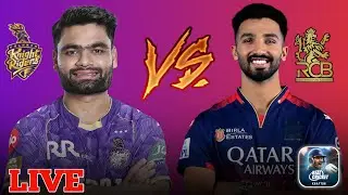 KKR vs RCB LIVE 🔥 Real Cricket 24 Gameplay | IPL Match Live Today | GameVikas