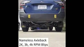 2024 Outback Wilderness - Nameless Axleback vs Stock Exhaust