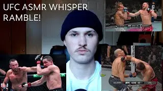 ASMR UFC Abu Dhabi Fight Night Reaction Whisper Ramble