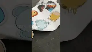 Printed Stickers Flatbed Digital Cutter Machine