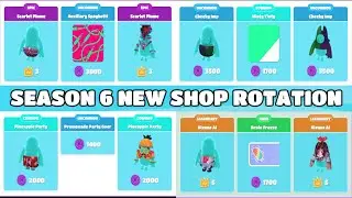 Fall Guys Season 6 New Shop Rotation! | Horse Head | Scarlet Plume and more