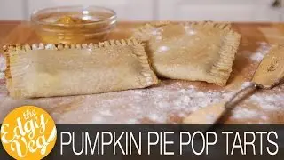 Thanksgiving Recipe: Pumpkin Pie Pop-Tarts VEGAN | Edgy Veg