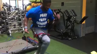 AFL/CFL - DB Mike McMillan  Speed+Agility Training JB Barnes