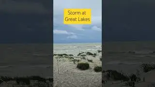 Nature's Fury Unleashed: Witness the Power of the #StormyLake #NatureInAction #WeatherWonder