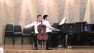 Вечерняя песня. Клочков. Скерцо. Гоэнс. Андреева Лиза 11 лет.